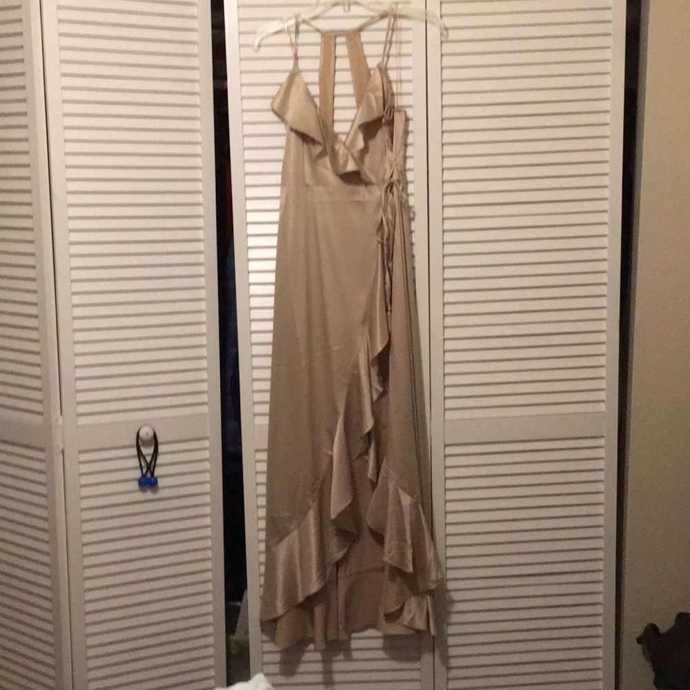 Vici Champagne Dress